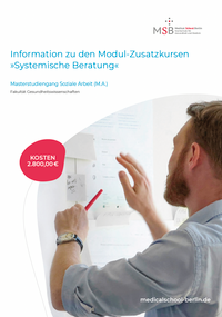 Information zu den Modul-Zusatzkursen »Systemische Beratung« zum Herunterladen